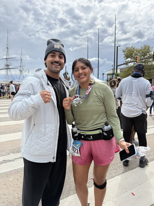 Clients at the 2026 Baltimore Running Festival