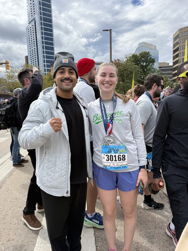 Clients at the 2026 Baltimore Running Festival