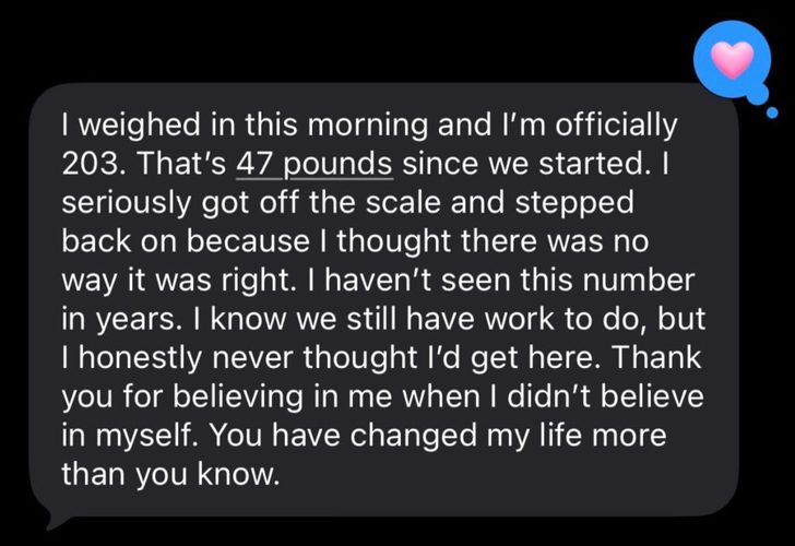 Client message